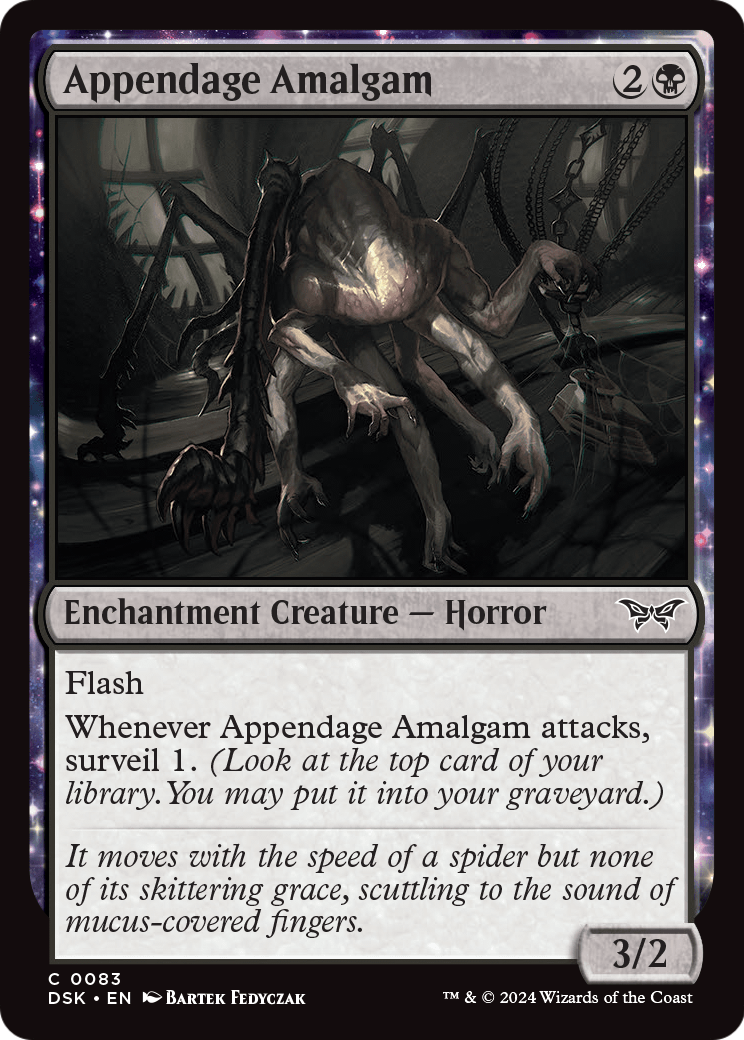 Appendage Amalgam (DSK-083) - Duskmourn: House of Horror: (enchantment) Foil