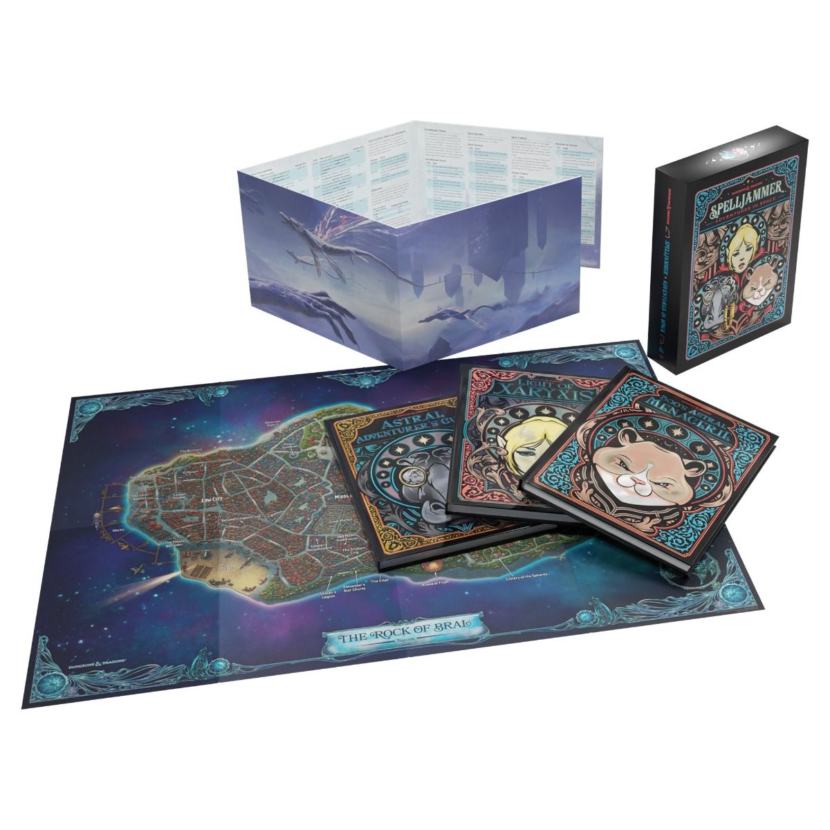 Dungeons & Dragons: Spelljammer – Adventures in Space Hobby Store Exclusive edition box, available at Game Roost NZ — includes limited edition materials for space-themed D&D adventures.