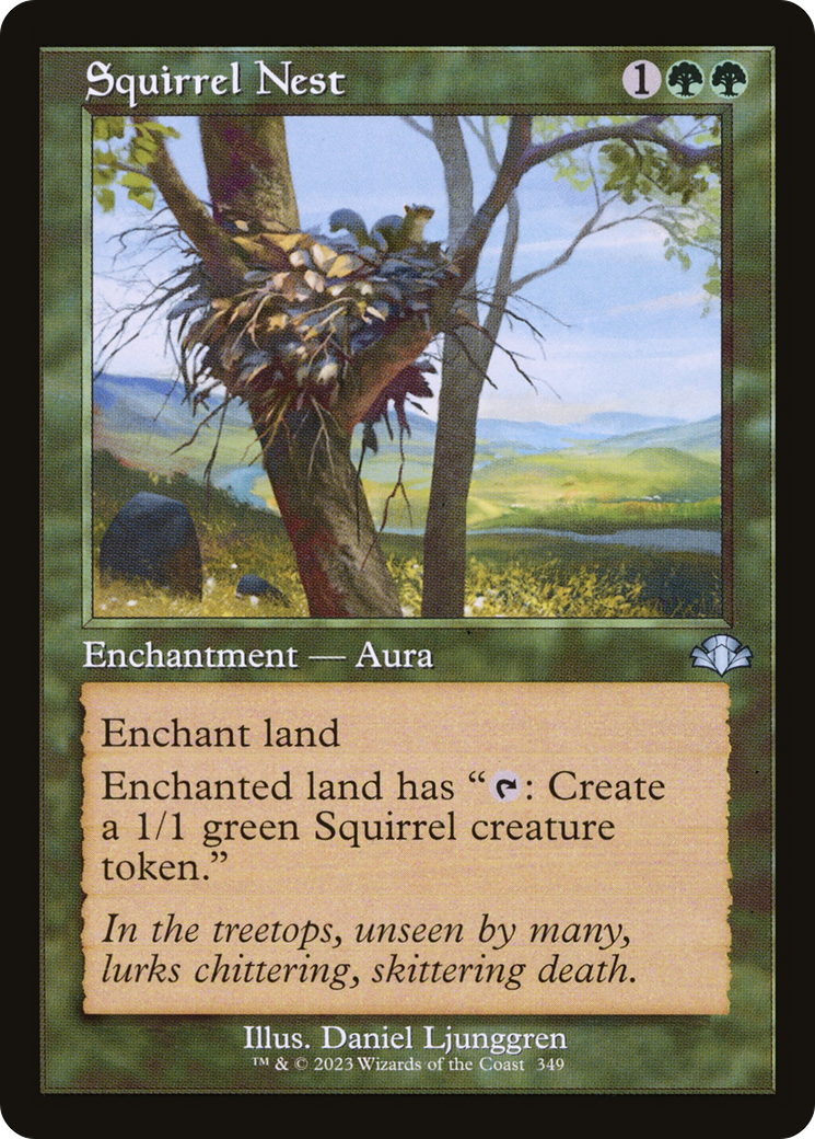 Squirrel Nest (Retro Frame) (DMR-349) - Dominaria Remastered Foil