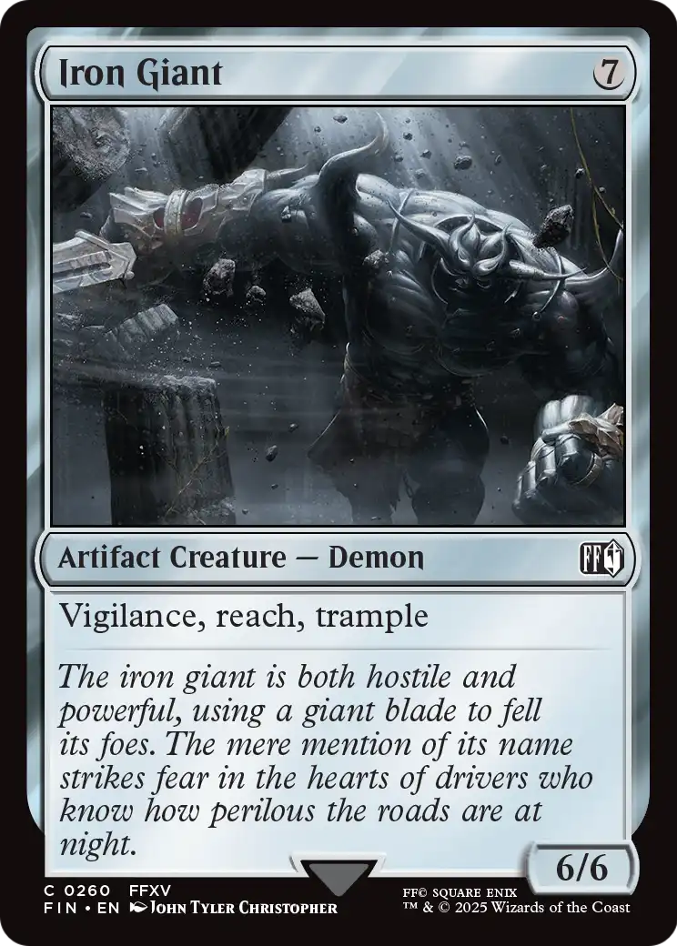 Iron Giant (FIN-260) - FINAL FANTASY Foil