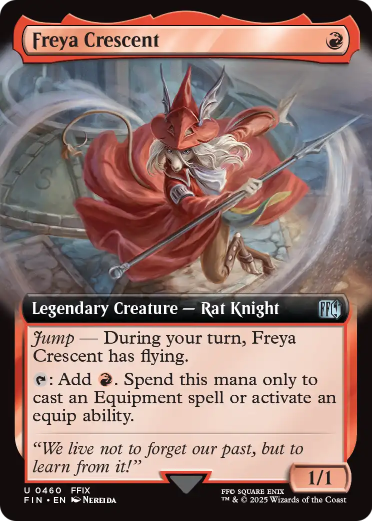 Freya Crescent (Extended Art) (FIN-460) - FINAL FANTASY: (Extended Art)