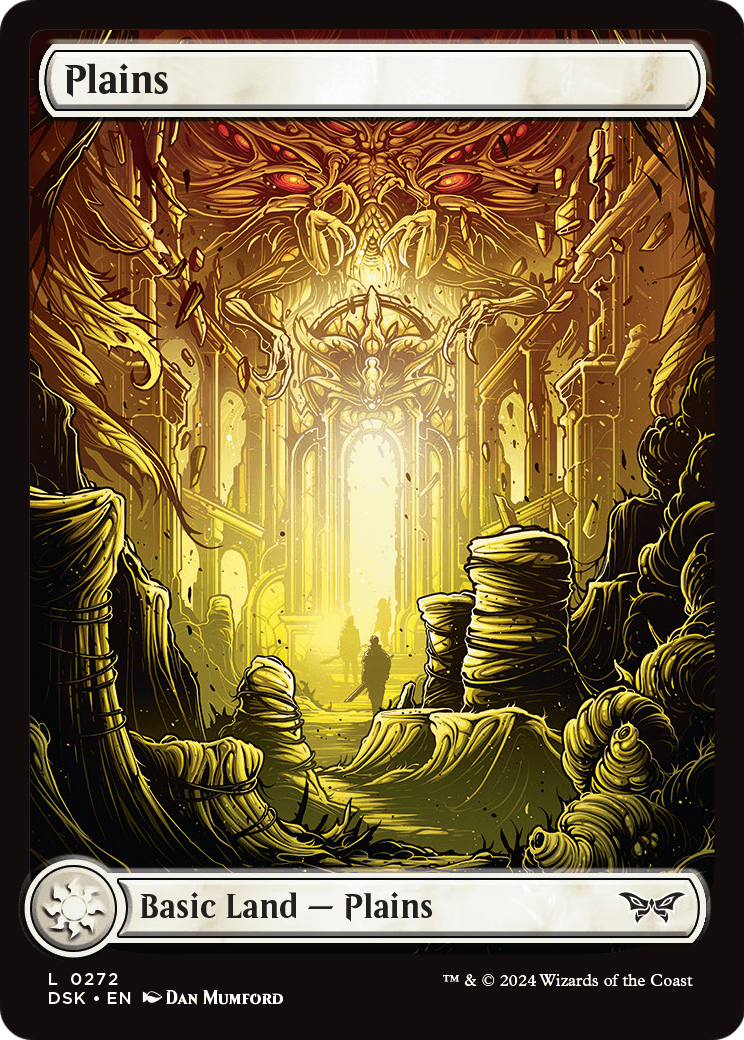 Plains (272) - Full Art (DSK-272) - Duskmourn: House of Horror