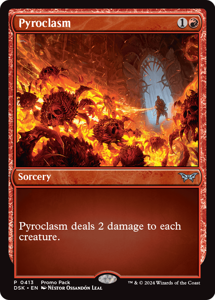 Pyroclasm (PPDSK-413) - Duskmourn: House of Horror Foil