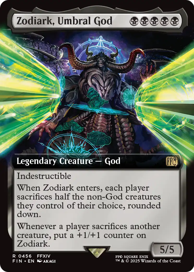 Zodiark, Umbral God (Extended Art) (FIN-456) - FINAL FANTASY: (Extended Art)