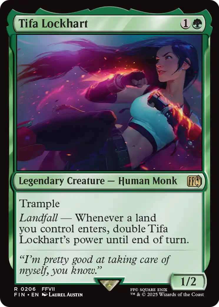 Tifa Lockhart (FIN-206) - FINAL FANTASY Foil