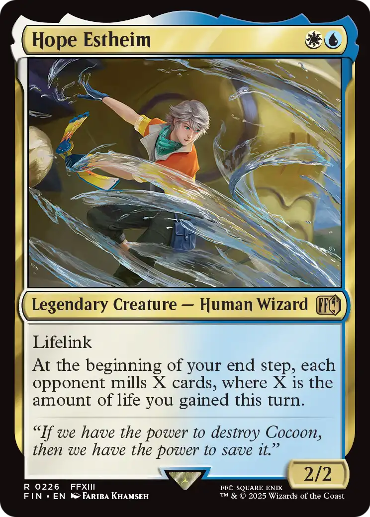 Hope Estheim (FIN-226) - FINAL FANTASY Foil
