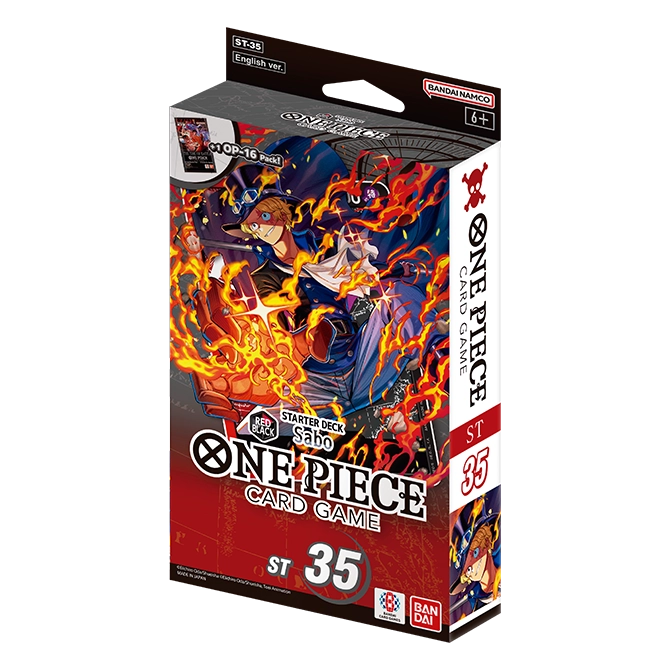 One Piece Card Game: Starter Deck ST-35 - Red/Black Sabo - IN-STORE ONLY (LIMIT 2)