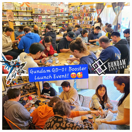 Gundam TCG GD-01 Booster Launch Recap – Thank You, Pilots!