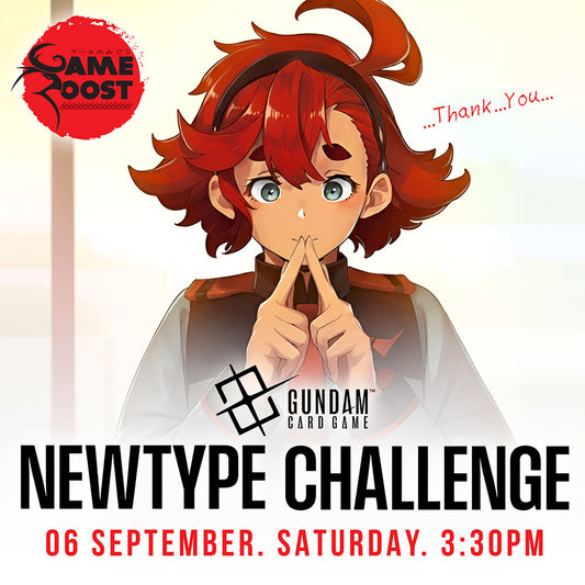 Gundam Card Game NewType Challenge at Game Roost
