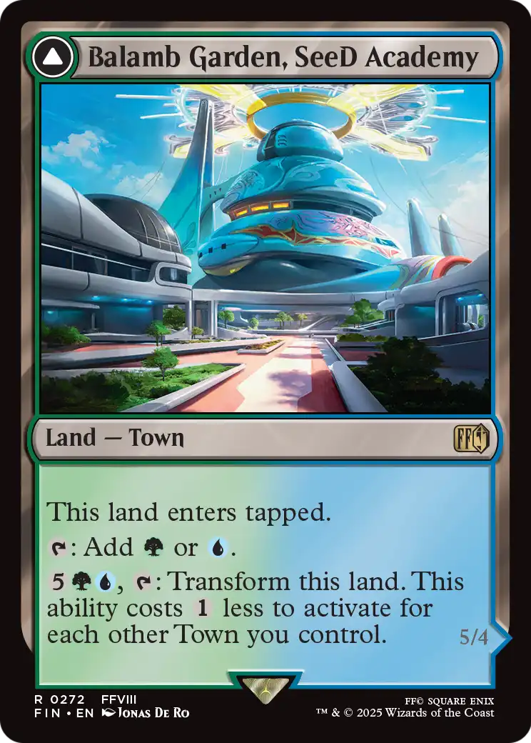 Balamb Garden, SeeD Academy (FIN-272) - FINAL FANTASY Foil