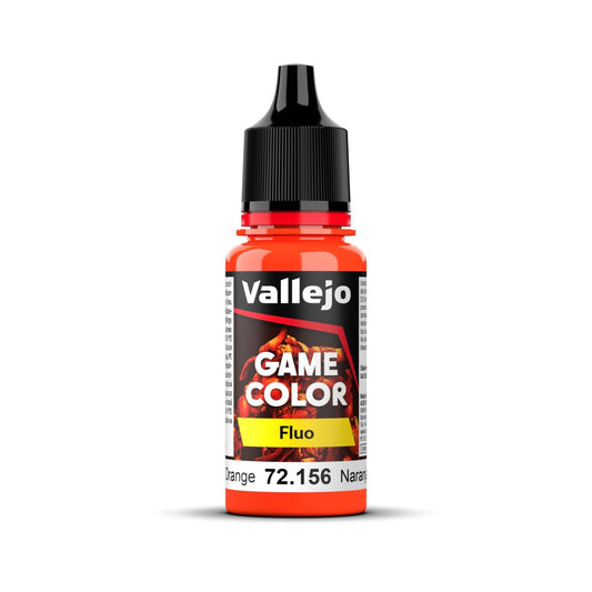 Vallejo Game Color: Fluorescent Orange 72.156 (18ml)