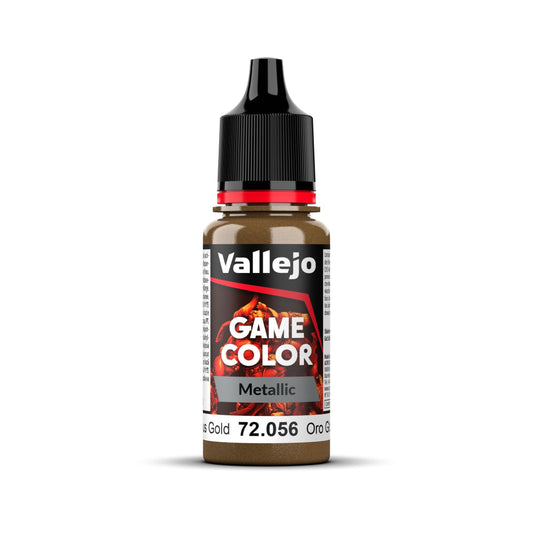 Vallejo Game Color: Metallic Glorious Gold 72.056 (18ml)