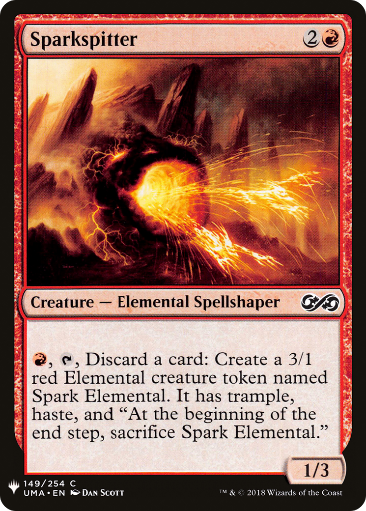 Sparkspitter (LIST-149) - The List