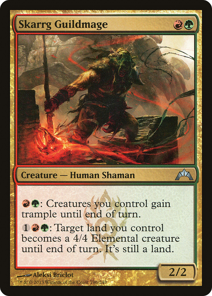 Skarrg Guildmage (GTC-196) - Gatecrash Foil
