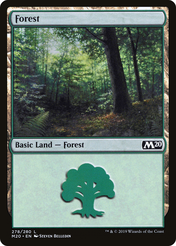Forest (278) (M20-278) - Core Set 2020