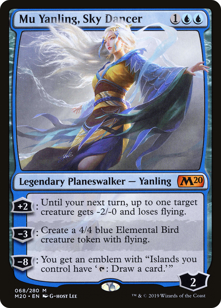 Mu Yanling, Sky Dancer (M20-068) - Core Set 2020 Foil