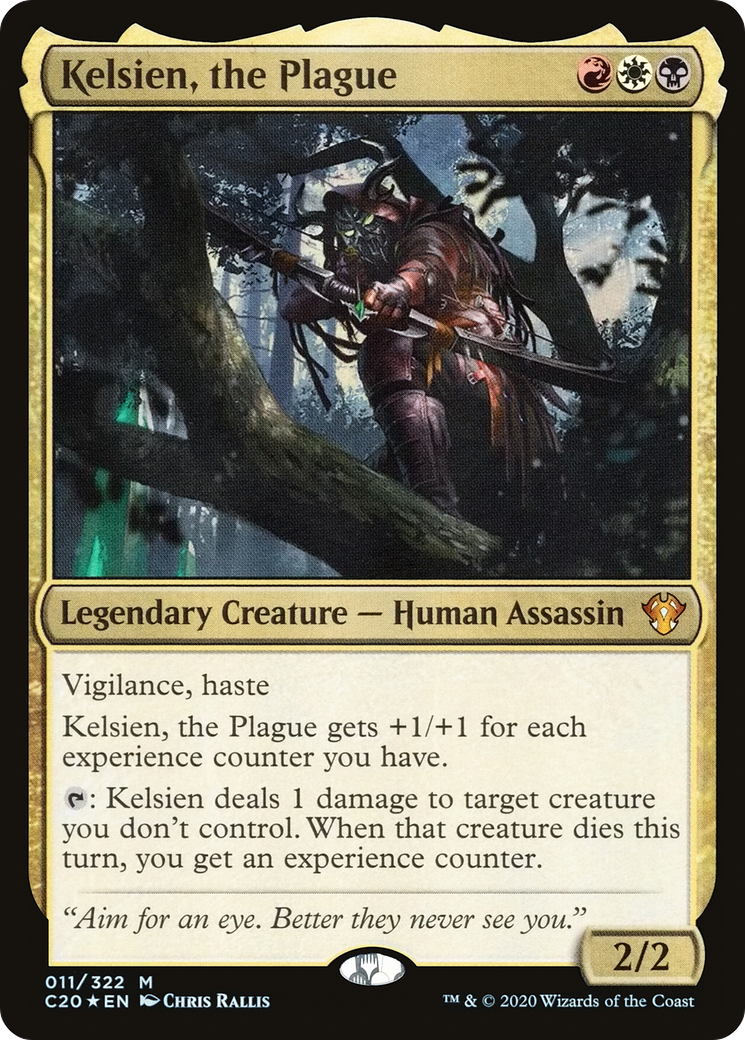 Kelsien, the Plague (C20-011) - Commander 2020