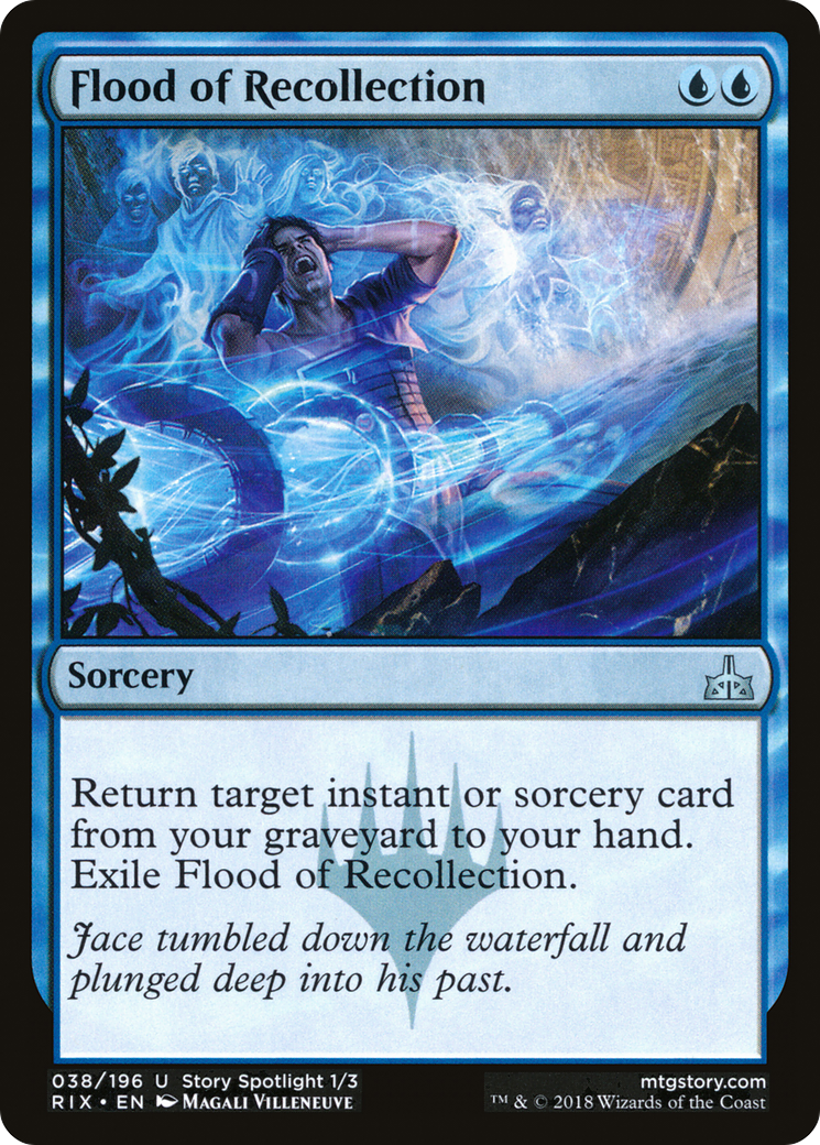 Flood of Recollection (RIX-038) - Rivals of Ixalan Foil