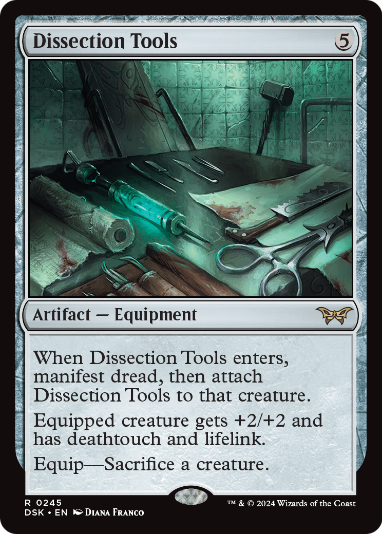 Dissection Tools (DSK-245) - Duskmourn: House of Horror Foil