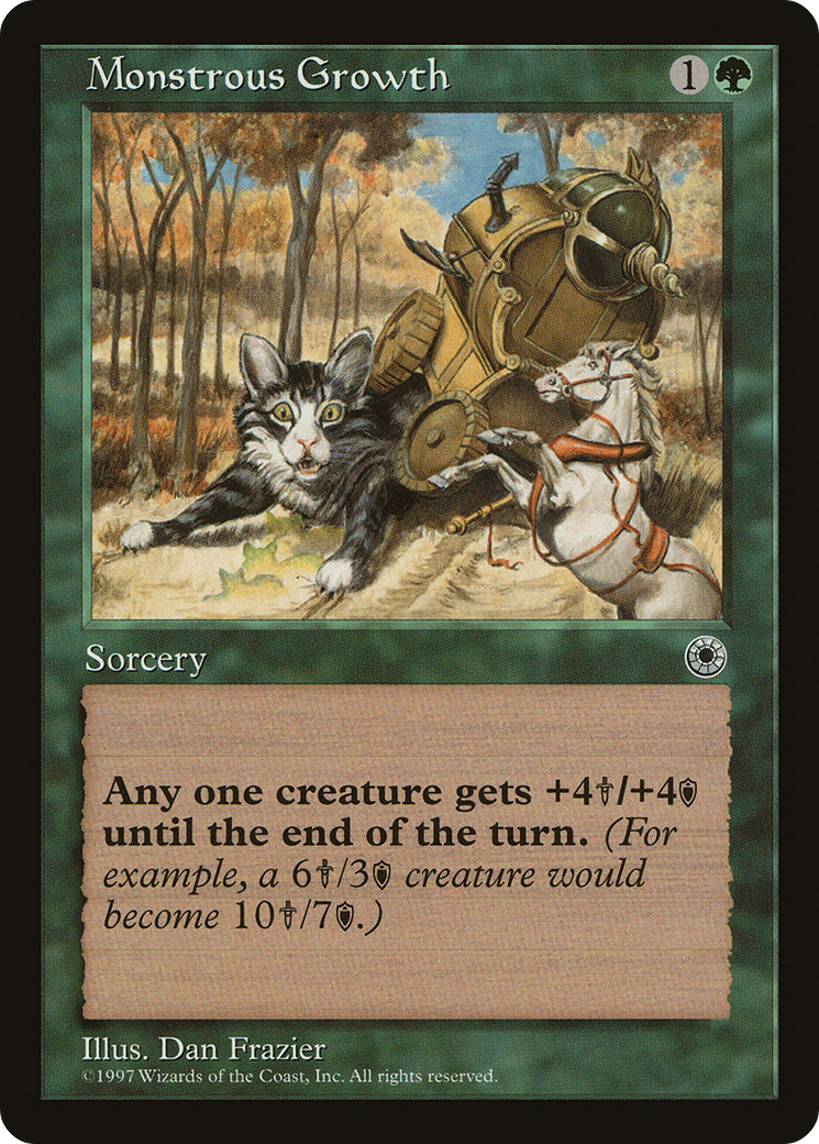 Monstrous Growth (POR-) - Portal