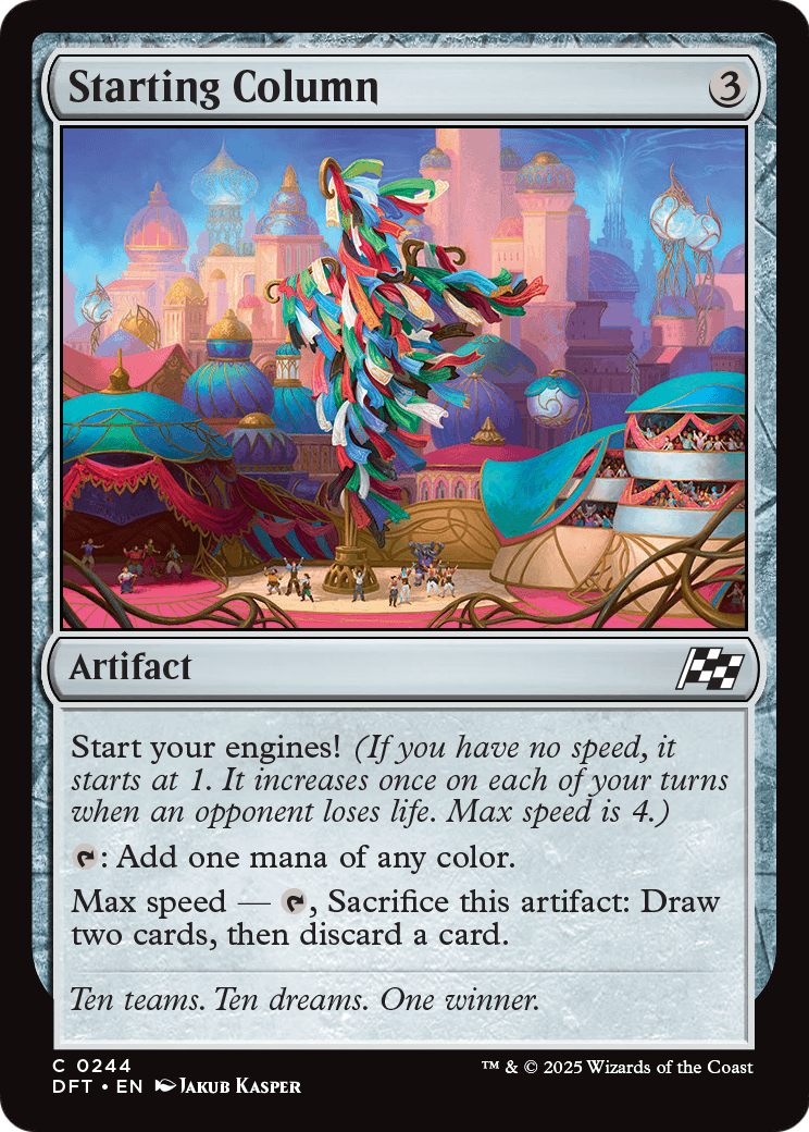 Starting Column (DFT-244) - Aetherdrift Foil