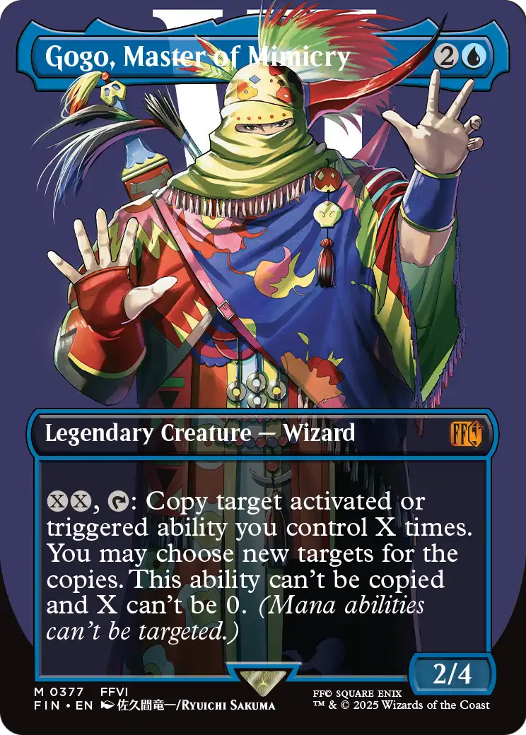 Gogo, Master of Mimicry (Borderless) (FIN-377) - FINAL FANTASY