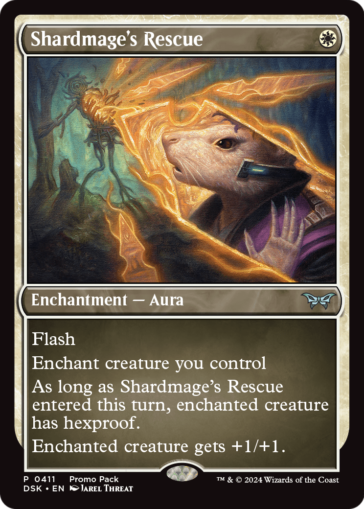 Shardmage's Rescue (PPDSK-411) - Duskmourn: House of Horror Foil