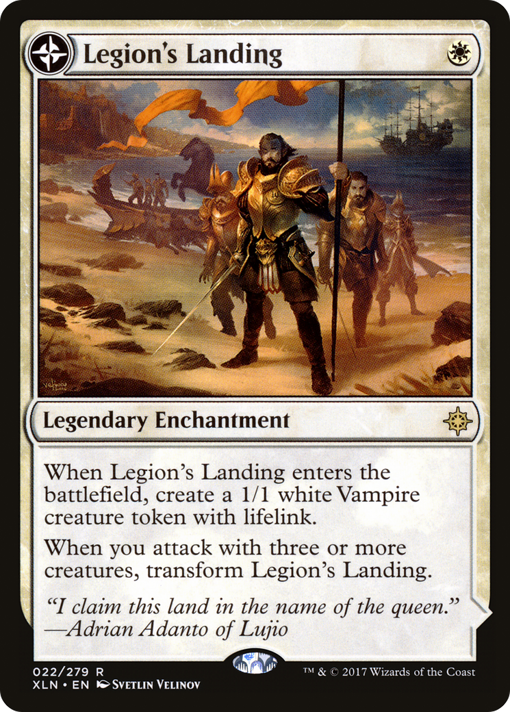 Legion's Landing (XLN-022) - Ixalan: (compasslanddfc) Foil