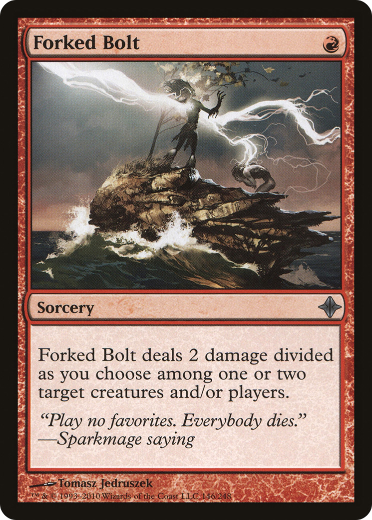 Forked Bolt (ROE-146) - Rise of the Eldrazi Foil