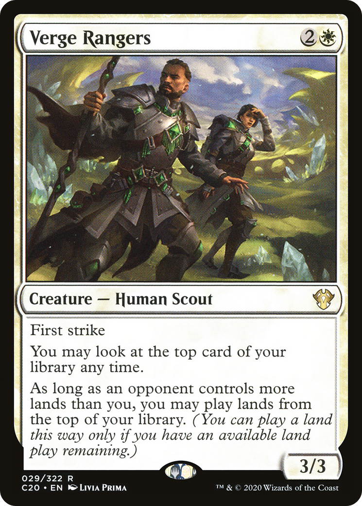 Verge Rangers (C20-029) - Commander 2020