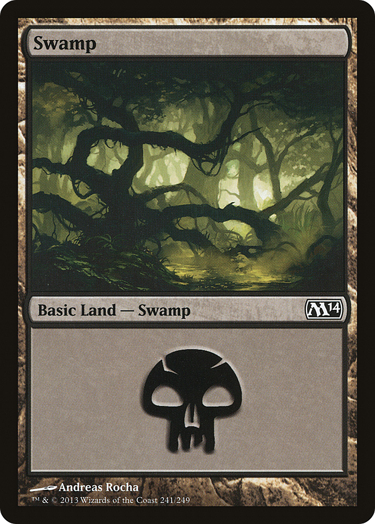 Swamp (241) (M14-241) - Magic 2014