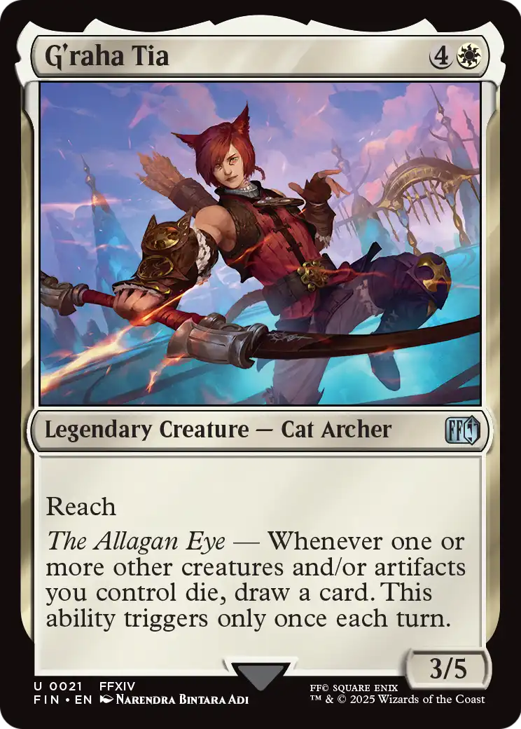 G'raha Tia (FIN-021) - FINAL FANTASY Foil