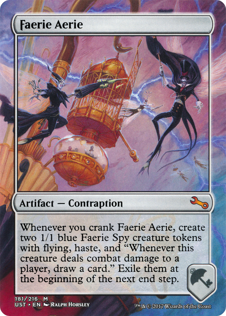 Faerie Aerie (UST-181) - Unstable (Borderless) Foil