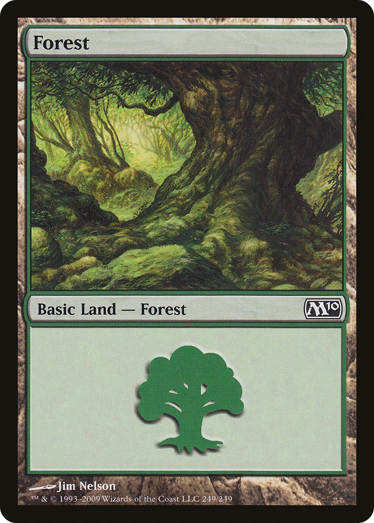 Forest (249) (M10-249) - Magic 2010 Foil