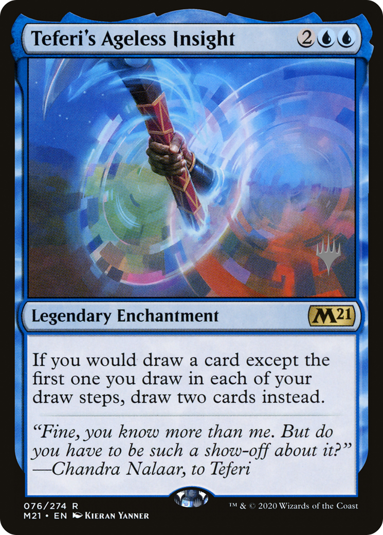 Teferi's Ageless Insight (PPM21-076) - Core Set 2021 Promos