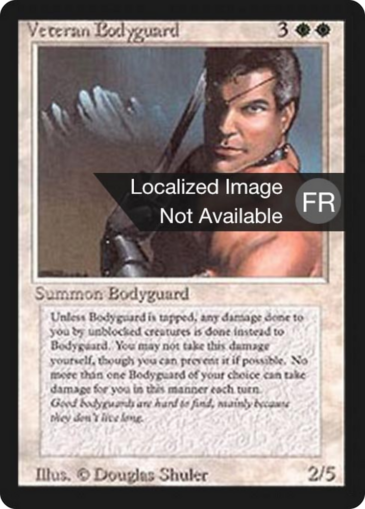 Veteran Bodyguard (FBB-042) - Foreign Black Border