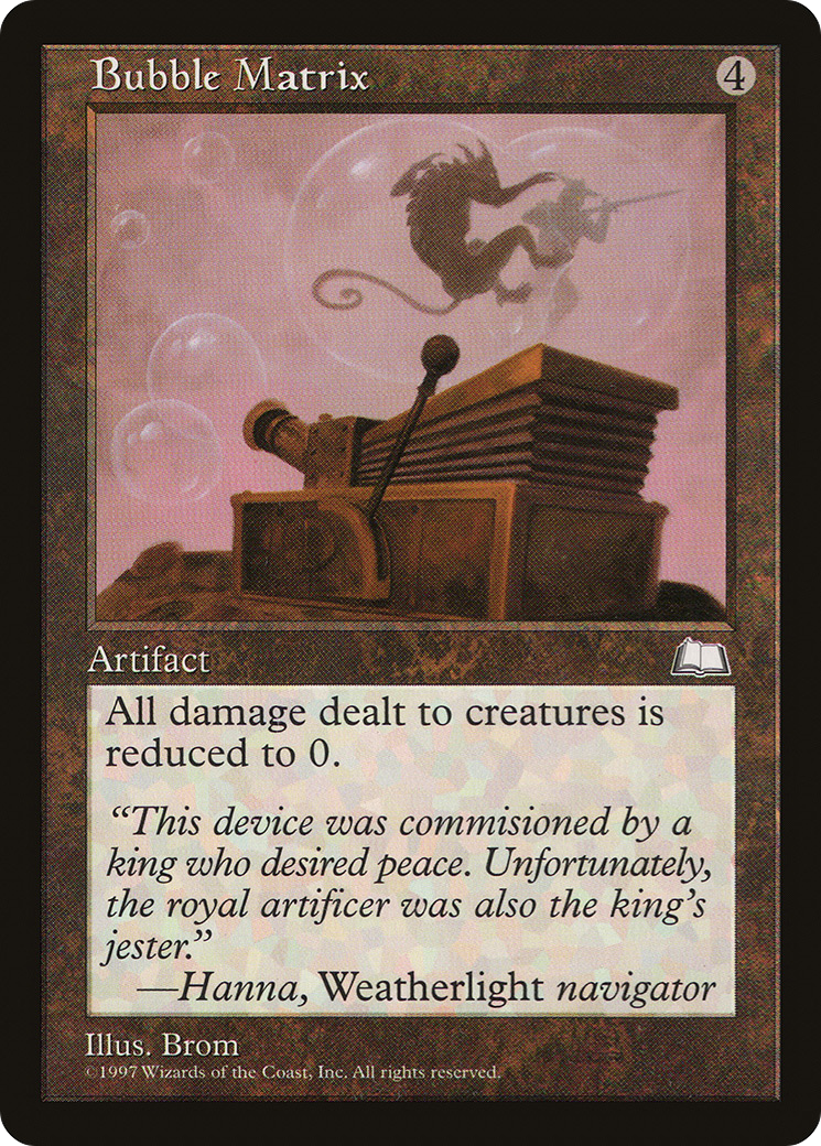 Bubble Matrix (WTH-) - Weatherlight