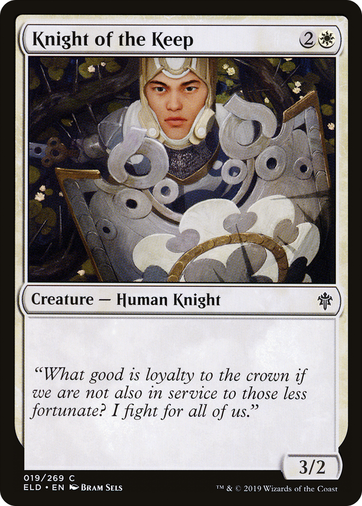 Knight of the Keep (ELD-019) - Throne of Eldraine
