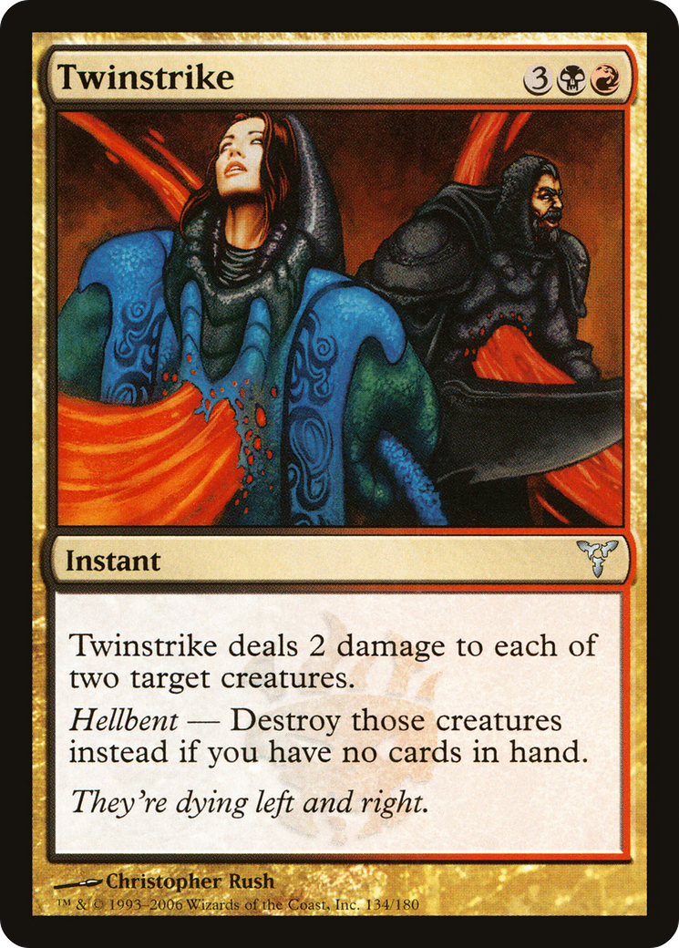 Twinstrike (DIS-134) - Dissension Foil