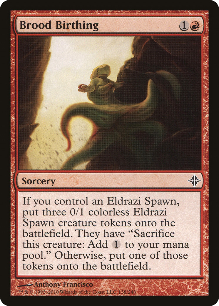 Brood Birthing (ROE-138) - Rise of the Eldrazi Foil