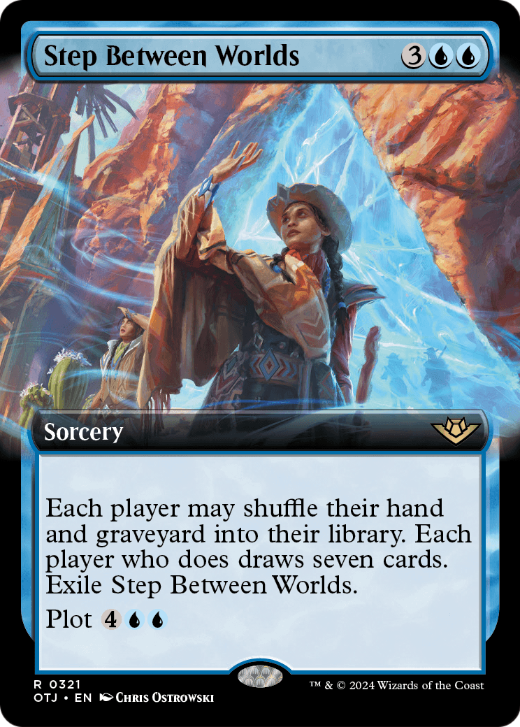 Step Between Worlds (Extended Art) (OTJ-321) - Outlaws of Thunder Junction: (Extended Art)