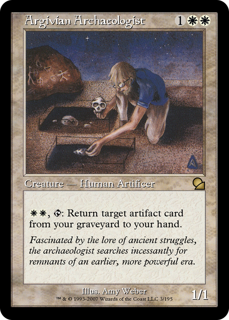 Argivian Archaeologist (ME1-003) - Masters Edition