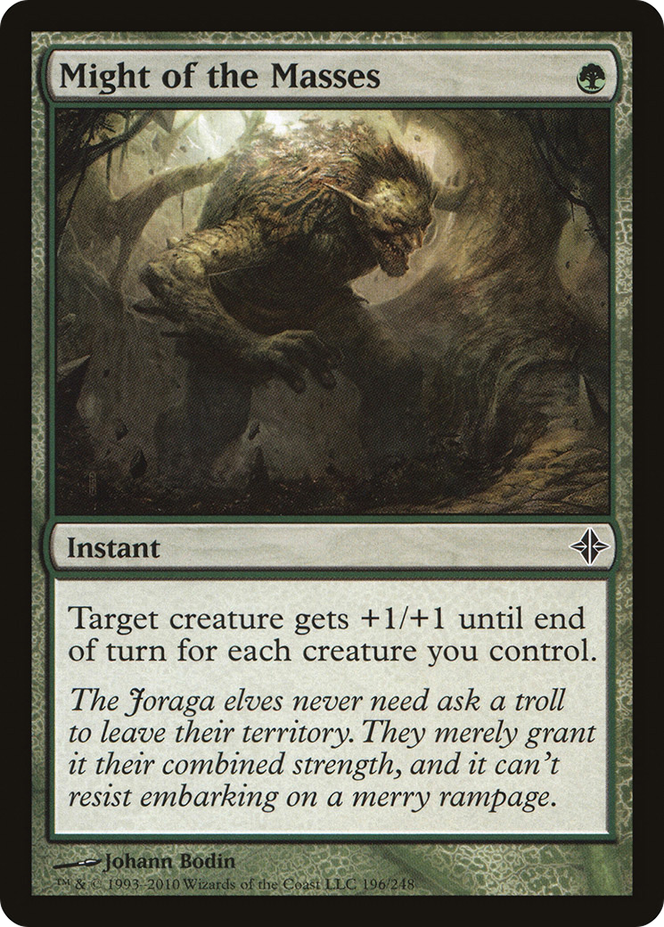 Might of the Masses (ROE-196) - Rise of the Eldrazi