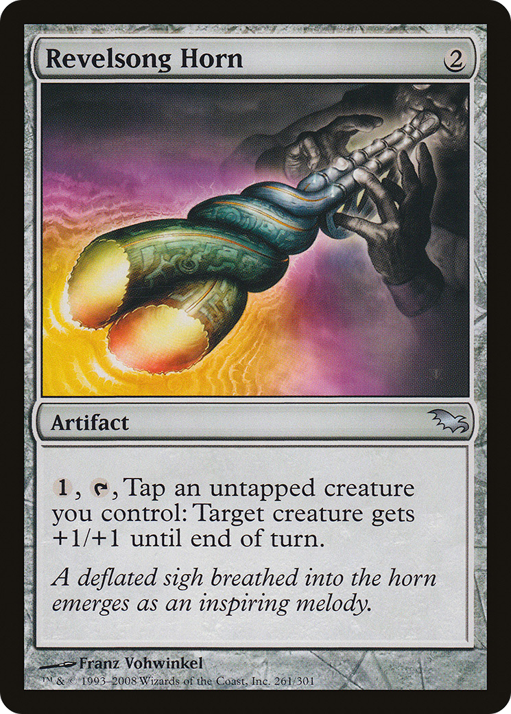 Revelsong Horn (SHM-261) - Shadowmoor Foil