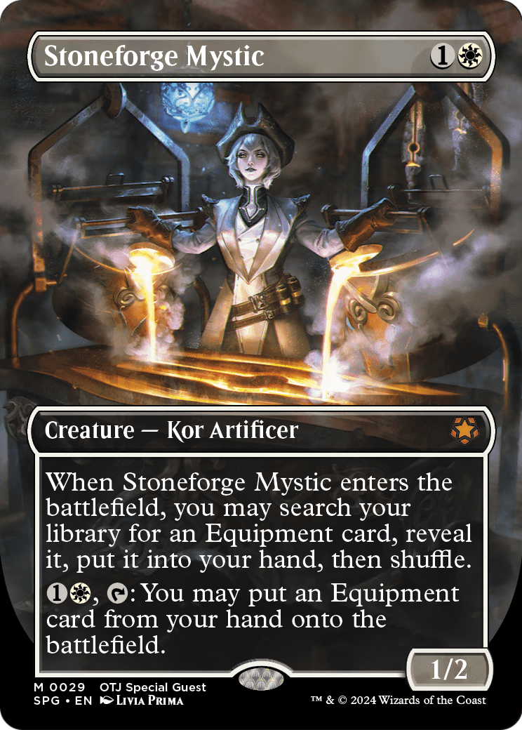 Stoneforge Mystic (Borderless) (SPG-029) - Special Guests Foil