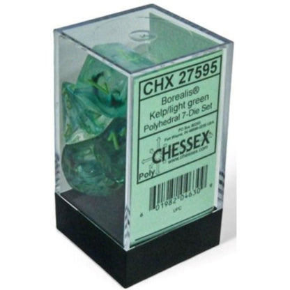 Chessex Polyhedral 7-Die Set - Borealis