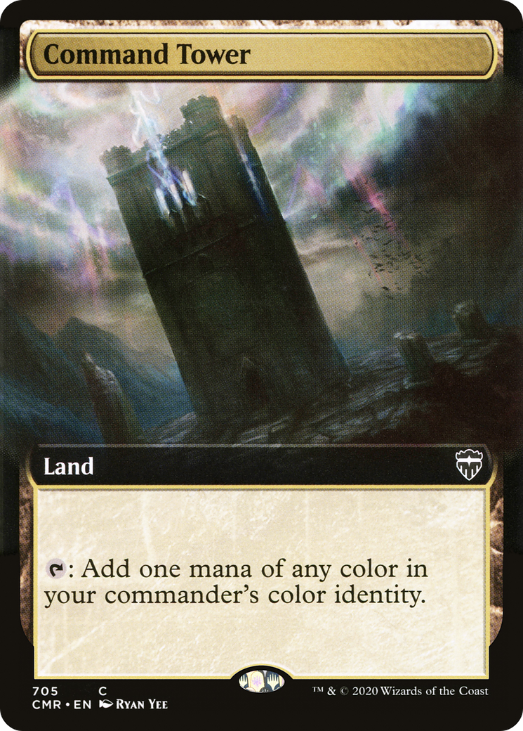 Command Tower (Extended Art) (CMR-705) - Commander Legends: (Extended Art)
