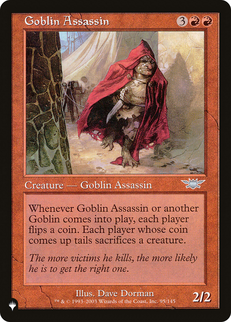 Goblin Assassin (LIST-95/145) - The List