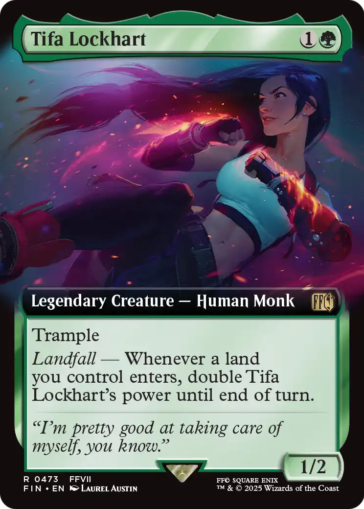 Tifa Lockhart (Extended Art) (FIN-473) - FINAL FANTASY: (Extended Art) Foil