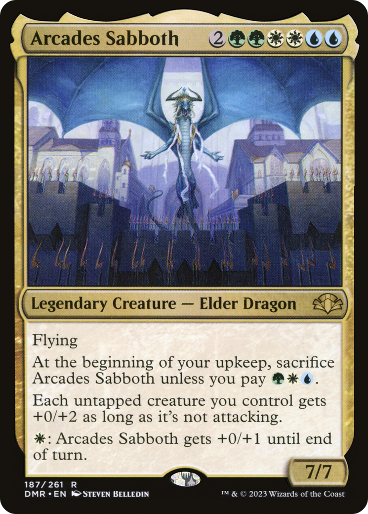 Arcades Sabboth (DMR-187) - Dominaria Remastered Foil